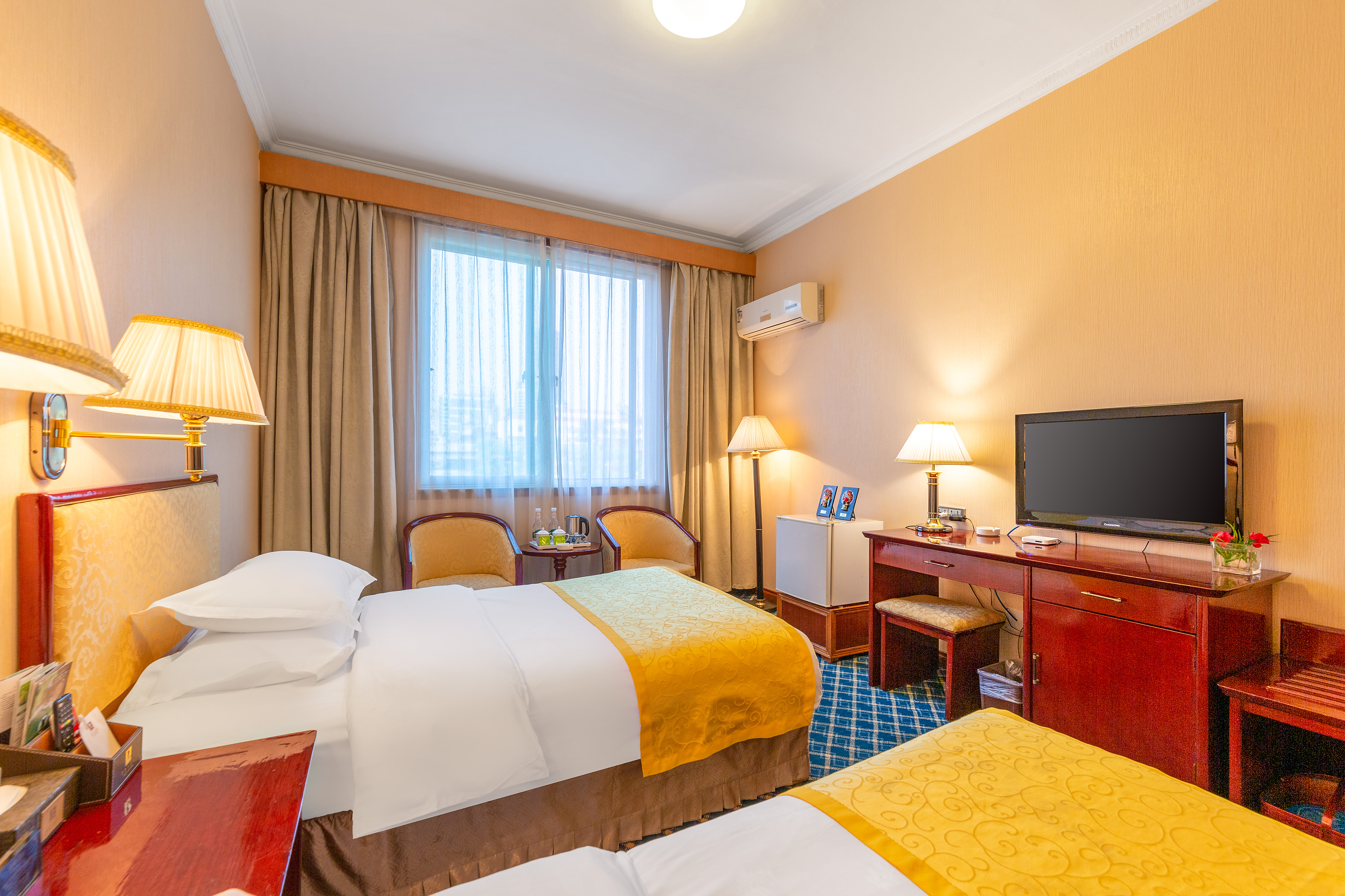 溫泉標準雙床房