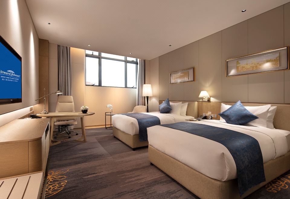 高级城景双床房