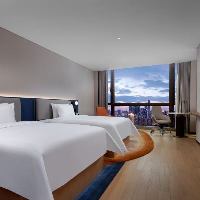 豪華雙床房 深圳福田口岸希爾頓歡朋飯店優惠