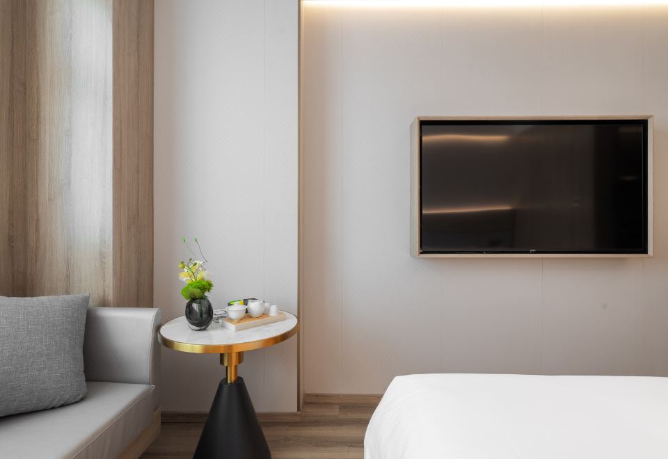 几木大床房（办公优选+明亮通透+手机投屏）