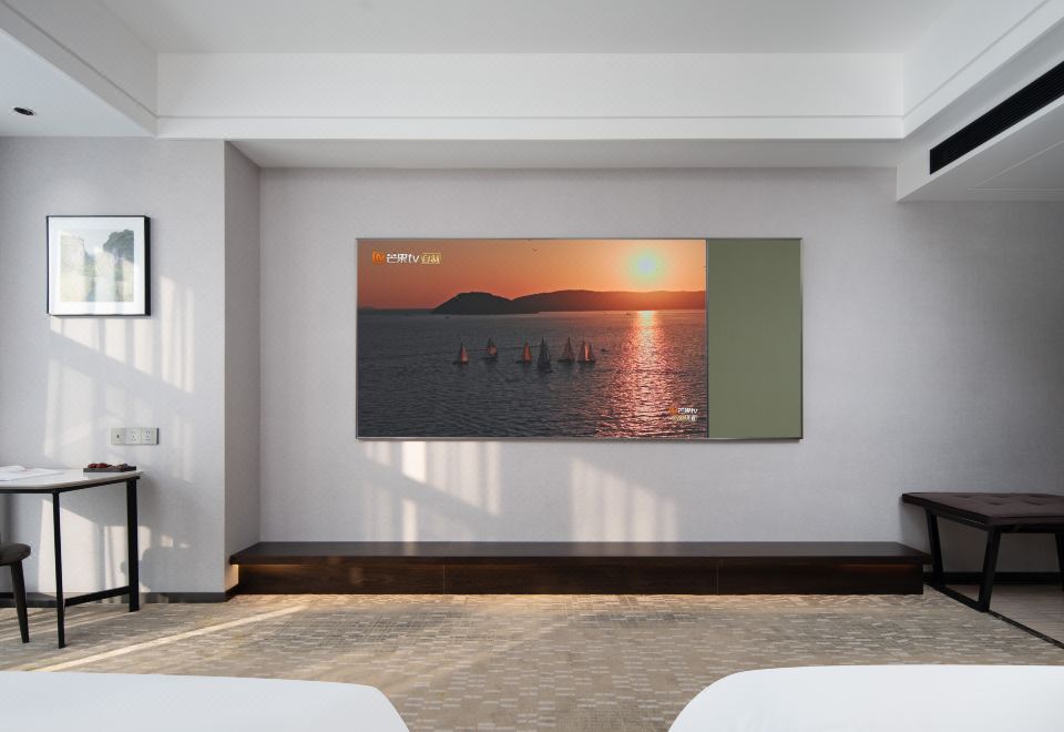 巨幕影音双床房