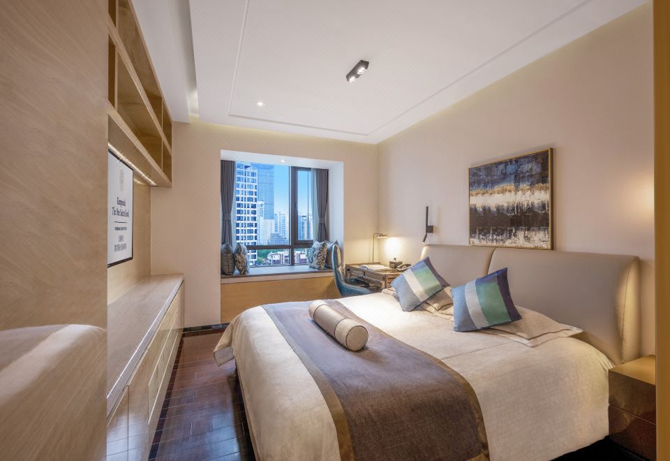 藝錦閣至尊一居套房-大床 | 衣帽間+廚房+洗烘一體機