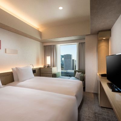 デラックスルーム(シングルベッド2台)(高層階) ダイワロイネットホテル東京有明 クーポン