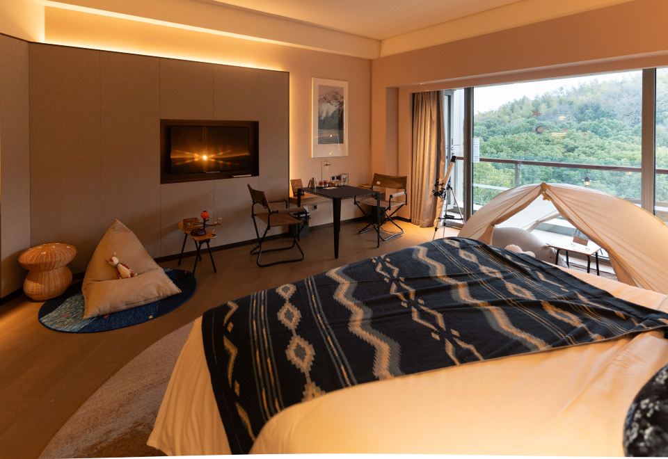 星空露营主题房