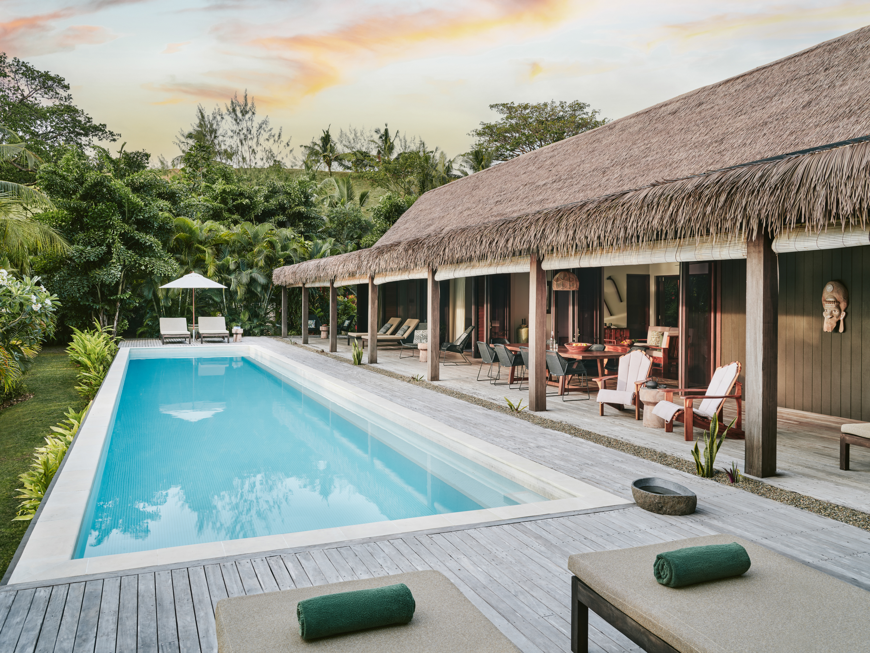 Six Senses Fiji, an IHG Hotel码头3卧室公寓带泳池