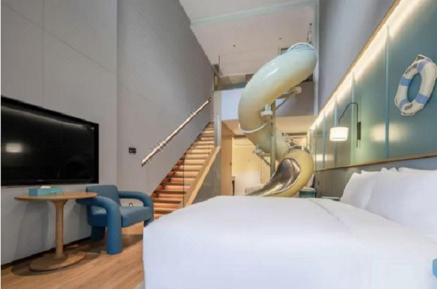 温泉親子複式房（智能客控+MINI吧+天然乳膠枕+私湯）