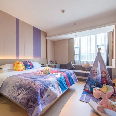 孩童主題房（夢幻愛莎+帳篷小屋+小木馬） 麗楓飯店（中山石岐大信新都滙中山北站店）優惠