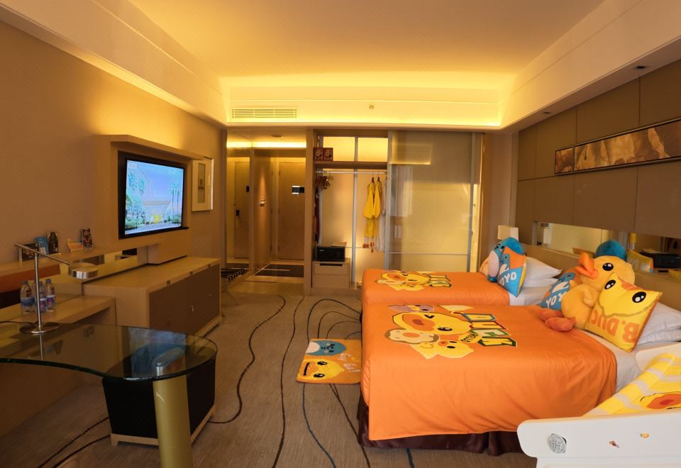 B.duck小黃鴨親子主題雙床房