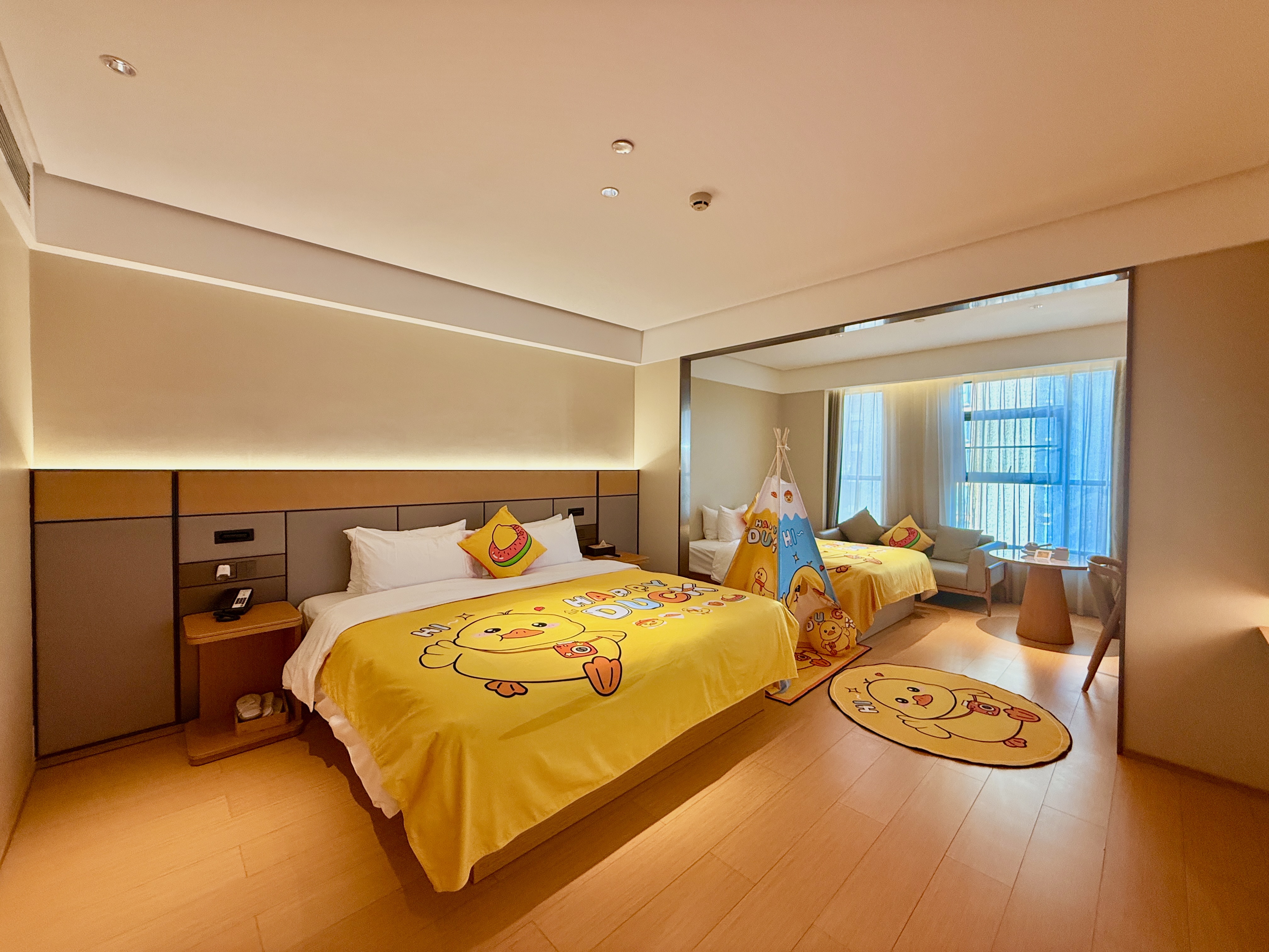 景观亲子家庭房【童趣|宽敞|花园景】