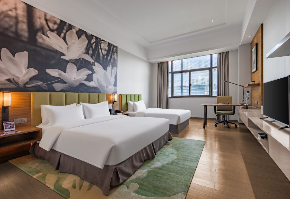 The Mulian Hotel of Hangzhou Future Sci-Tech CityFamily-friendly 2-bed Room