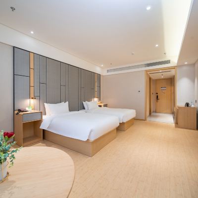 舒適雙床房（零壓床墊+舒域空間+遇見維C） 鼎旺酒店（陳村地鐵站店）優惠