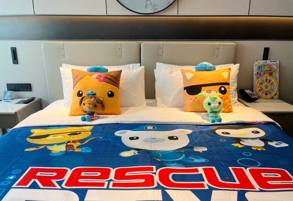 Beijing Somerset Daxing HotelOctonauts Family Double Bed Room