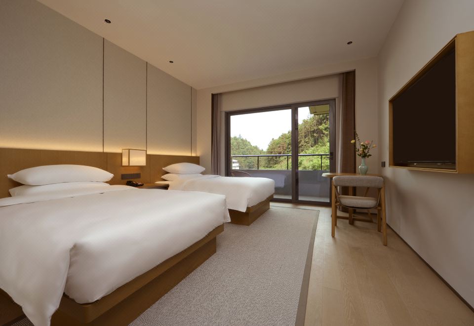 观堂露台双床房