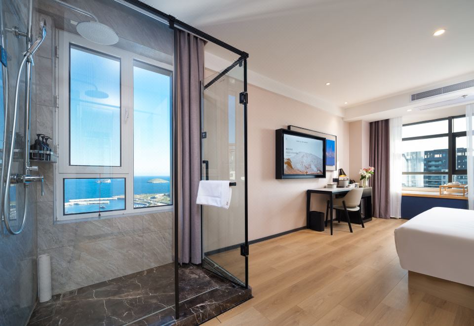 幾木海景大床房（冰箱+手機投屏+浴袍+智控）