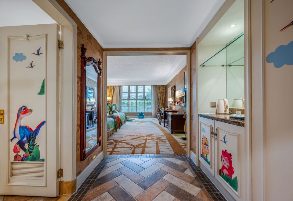 雨林温泉 亲子主题双床房