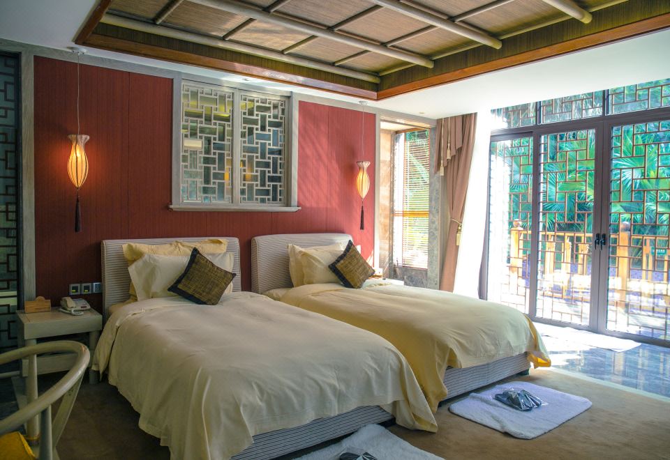 地派鸣泉居-四房两厅别墅-私家泡池-欢聚麻将桌