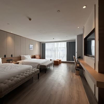 Cosy特大家庭雙床房|特大雙床-雅蘭獨立彈簧床-大空間 深圳嵐珊酒店優惠