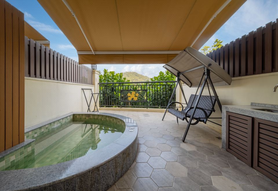 森林探險主題房丨獨立泡池