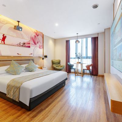 極幕·影音大床房【智能光影+無界視野】 寧波璞緹海飯店優惠