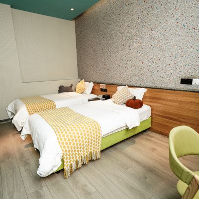 標準雙床房（無窗） 藍莓飯店（深圳寶安國際機場福永地鐵站）優惠