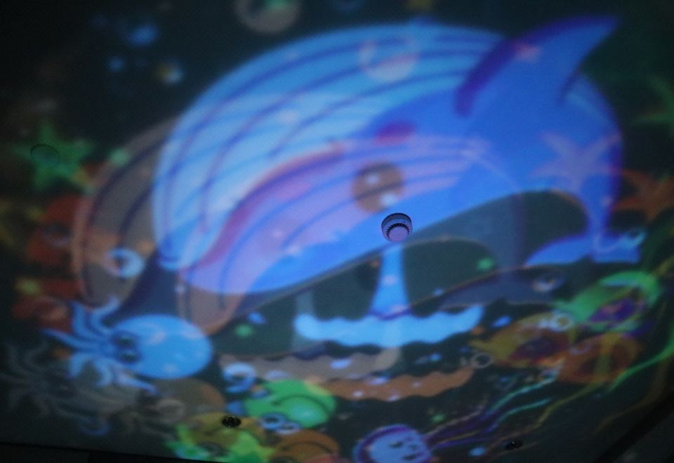 海洋星空投影主题亲子房