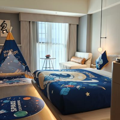 賽博親子房（星空投影+宇航員帳篷+可摺疊沙發） 深圳羅湖東門君亭尚品飯店優惠