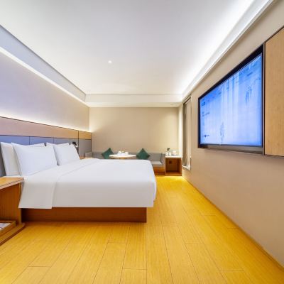 高級大床房A 全季飯店（杭州西湖湖濱二輕大廈店）優惠