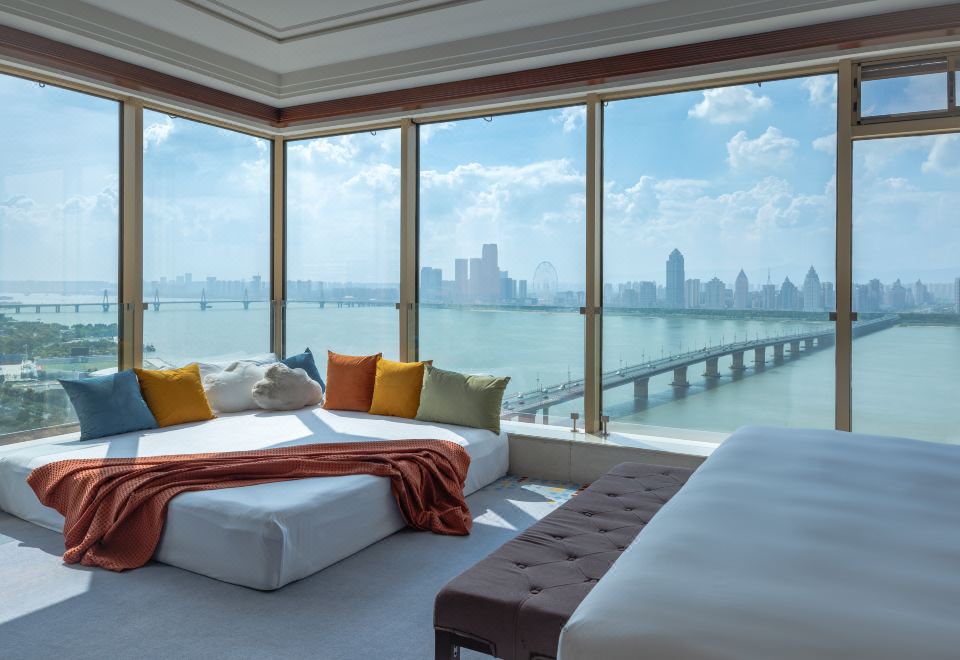 摩登格調江景套房270°覽贛江江景