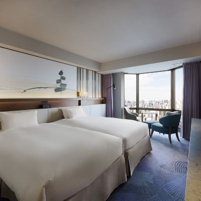 行政連通房城市側（成人四人入住） 淺草豪景飯店優惠