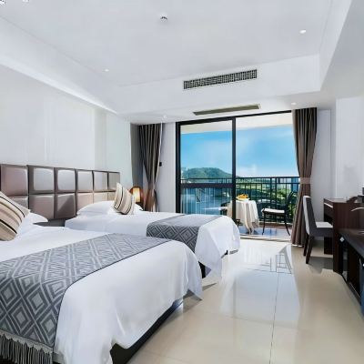高級城景雙床房 三亞華麗嘉旅業（大東海旅遊區店）優惠