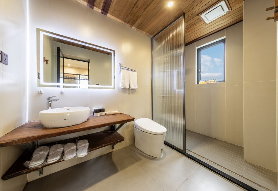 禧山Zephyr Springs｜花园私汤影院度假美宿（青城山高铁站店）Featured Large Room (2 Beds)