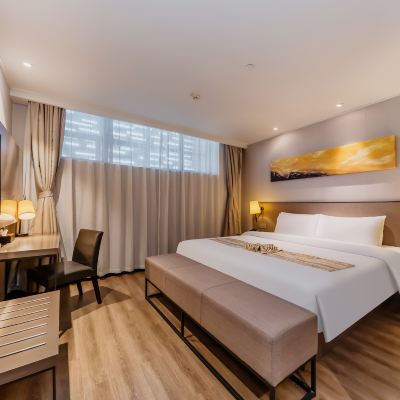 大床房 如家精選飯店（杭州西湖湖濱吳山廣場河坊街店）優惠