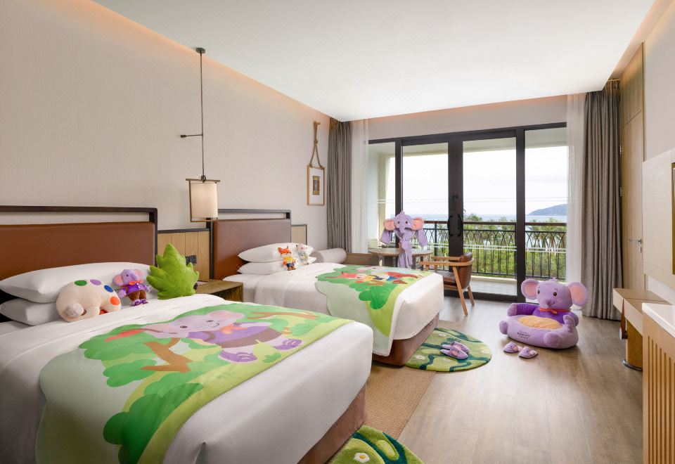 豪华海景双床房 I 豪友团亲子主题