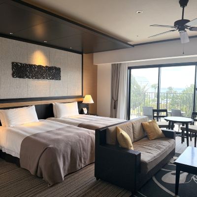 パーシャルオーシャンビューコーナー（54平米・3階～4階） ホテルモントレ沖縄 スパ & リゾート クーポン