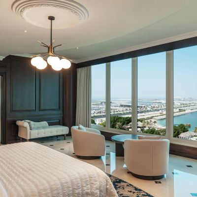 Presidential Suite, Club Level, 1 Bedroom Suite, 1 King, Sea Facing View, Balcony