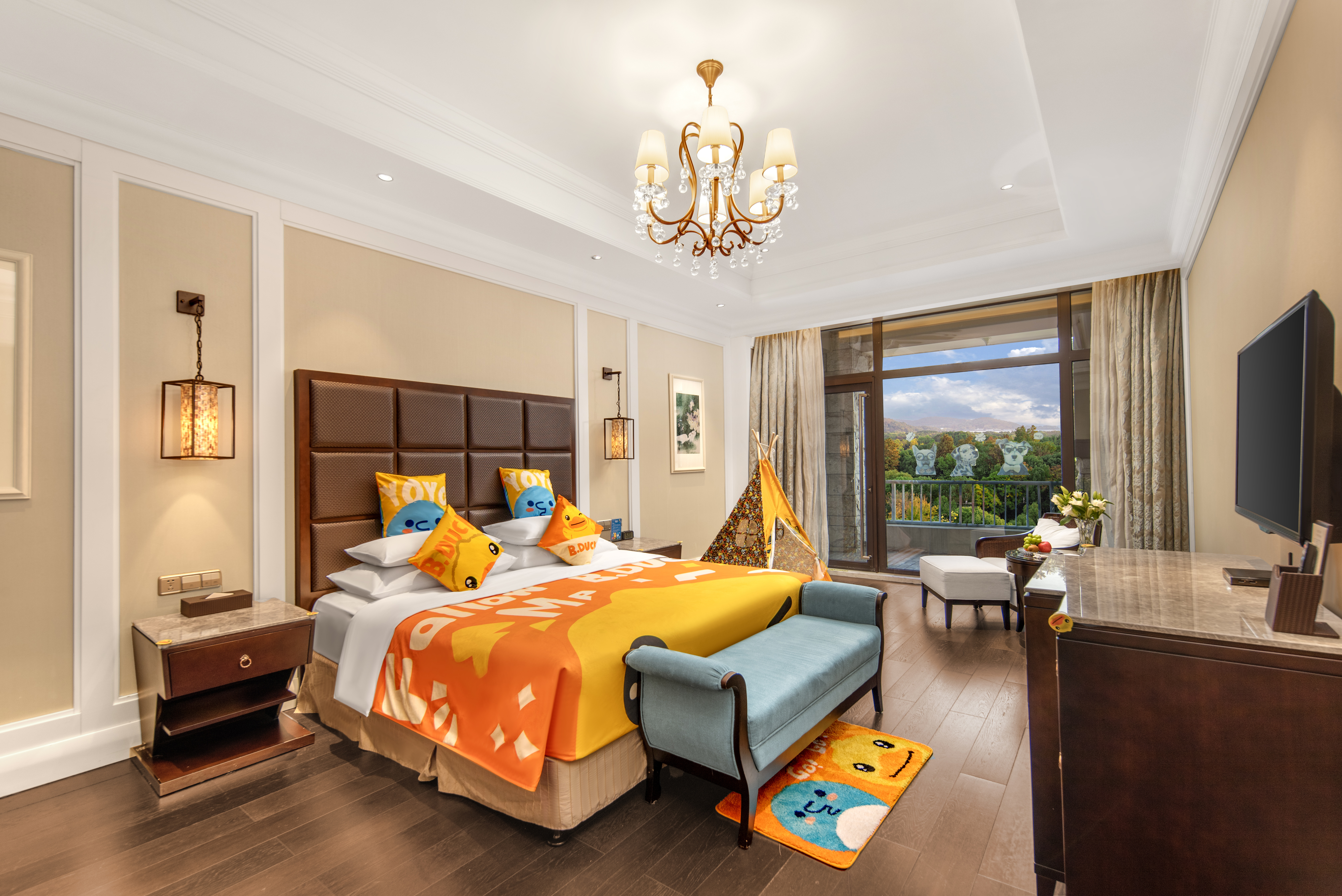 B.DUCK小黃鴨親子主題房