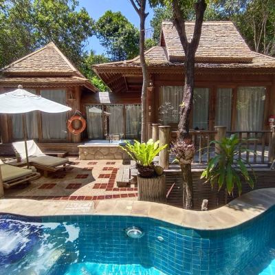 Junior Pool Villa - outdoor shower Santhiya Koh Phangan Resort and Spa Promo Code