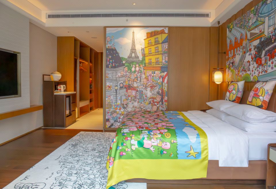 小aa悅游記主題大床房