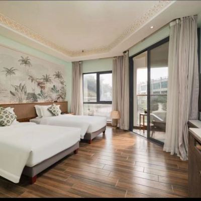 蕉影·古鎮景觀雙床房（古鎮夜景+獨立陽台+客家牽念） 南洋客棧（華僑城甘坑古鎮店）優惠