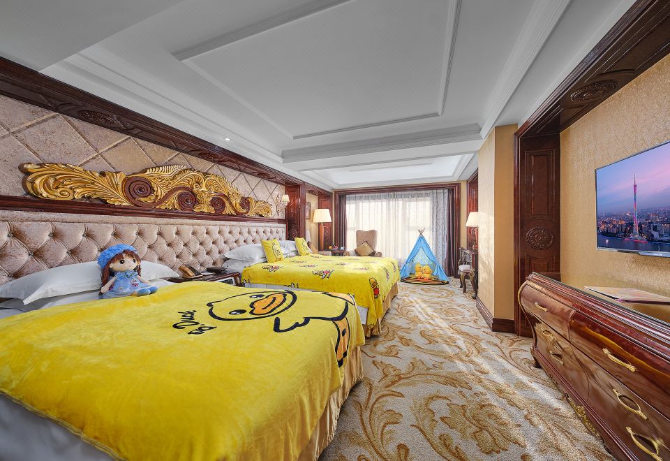 童趣家庭亲子房「欢愉时光+小童帐篷+亲子洗护」