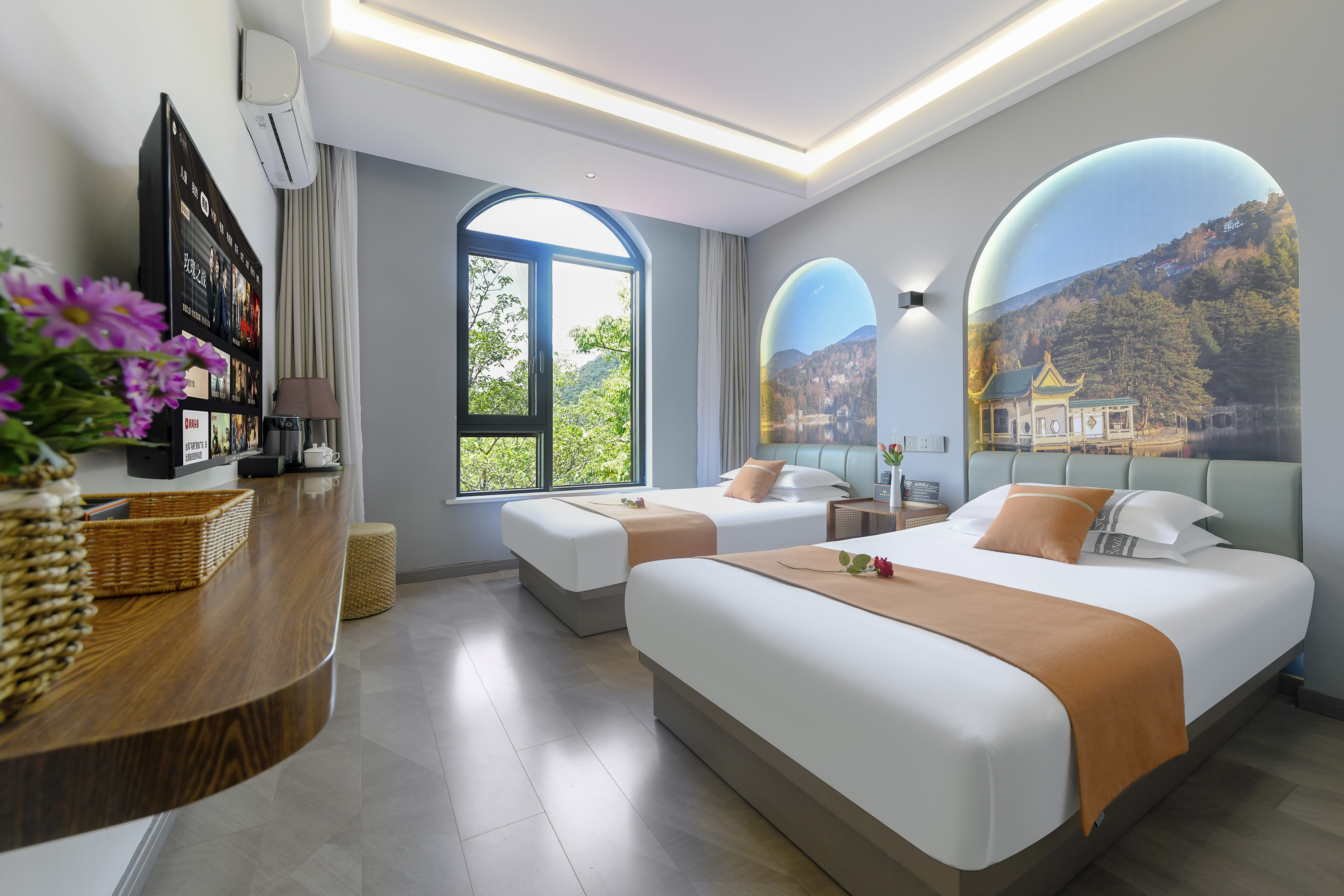 云境｜森氧双床房【富氧森系+赏日落晚霞】