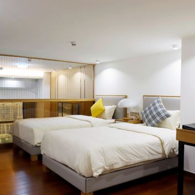 特惠複式雙床套房 珠光星御國際公寓（廣州珠江新城御景店）優惠