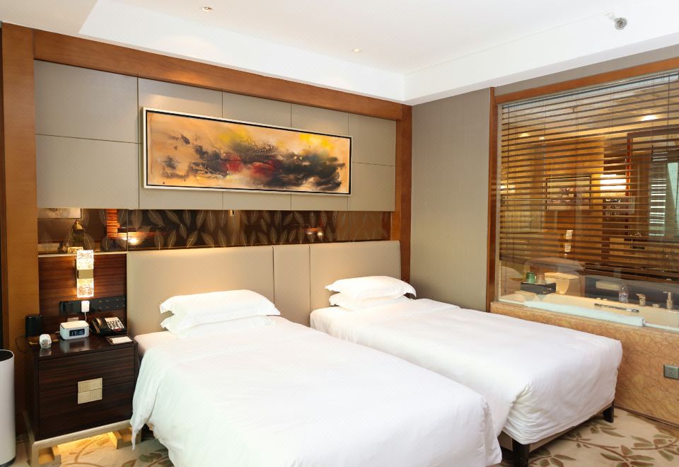 行政雙床間（舒睡乳膠床墊+膠囊coffee機）