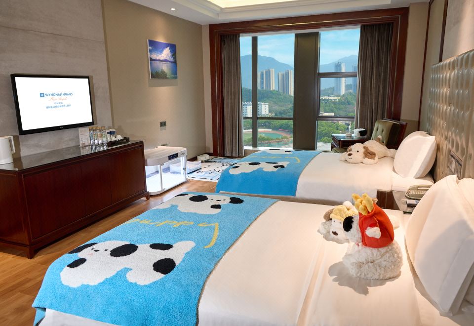 Wyndham Grand Plaza Royale ChenzhouPet-Friendly Twin Room - Dog Exclusive
