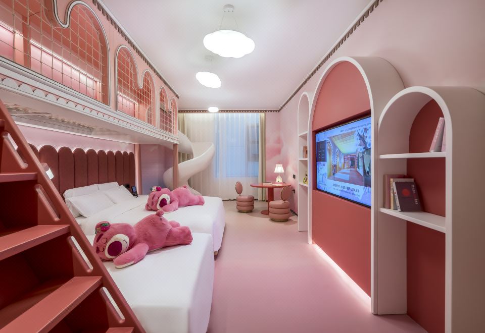 魔法城堡主题家庭房