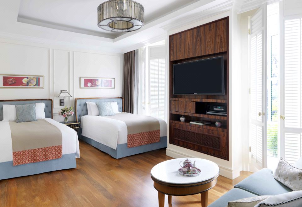 經典傳統翼房（2張單人床，直達俱樂部休息室）