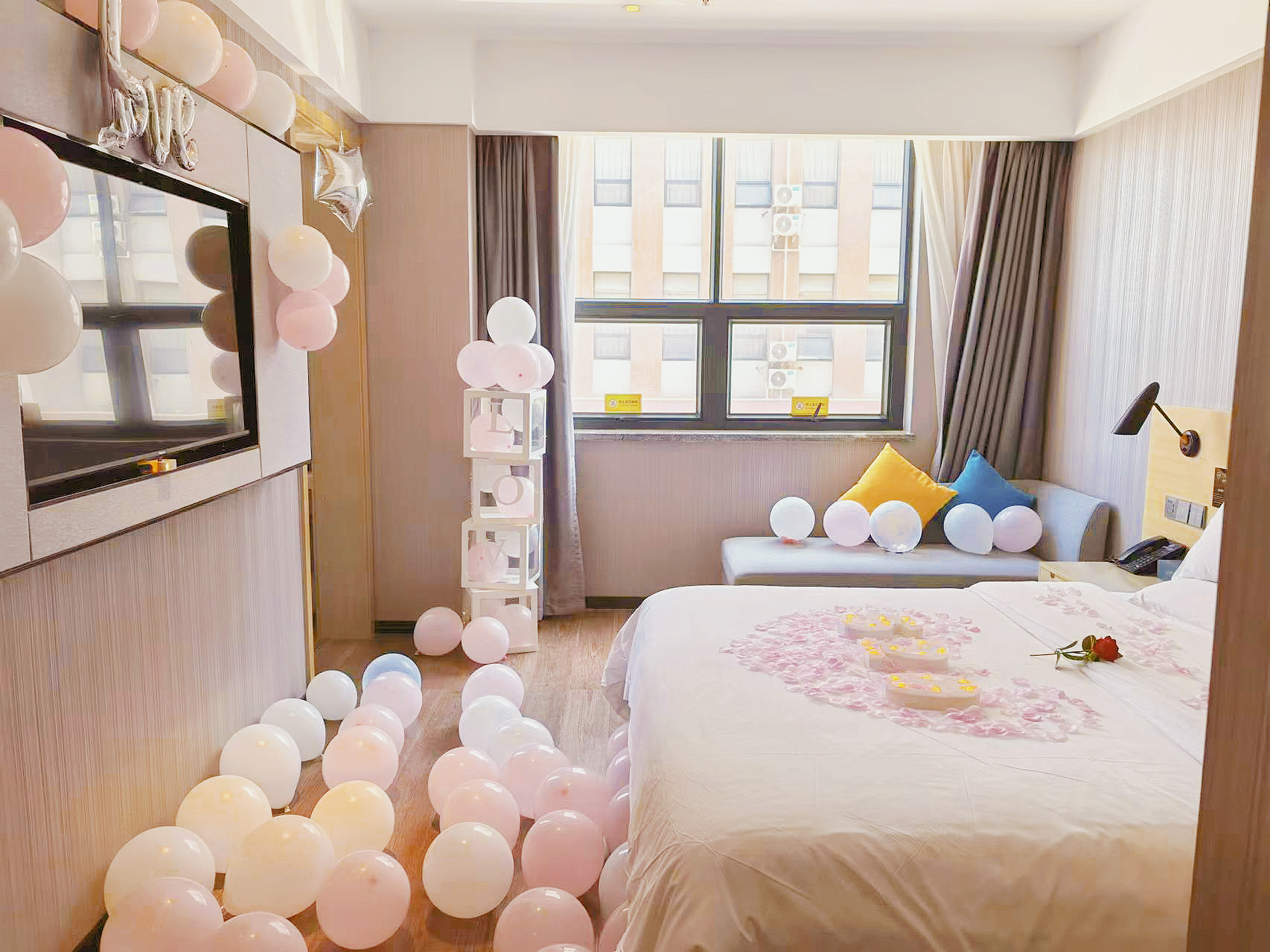 浪漫套房（森林氧吧+乳胶床垫）