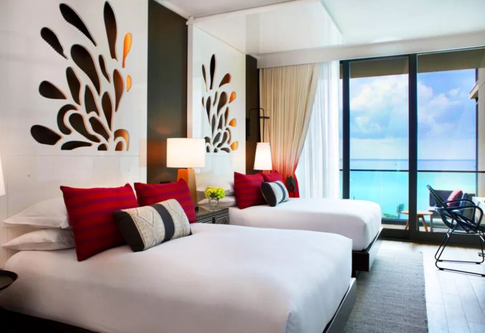 海濱池景尊貴房（2張大床）