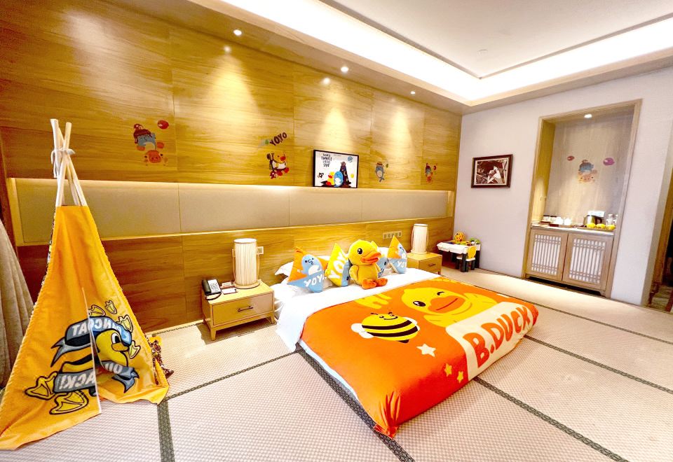 Baihualin Hot Spring Valley HotelB.Duck Hot Spring Family Japanese-Style Double Bed Room