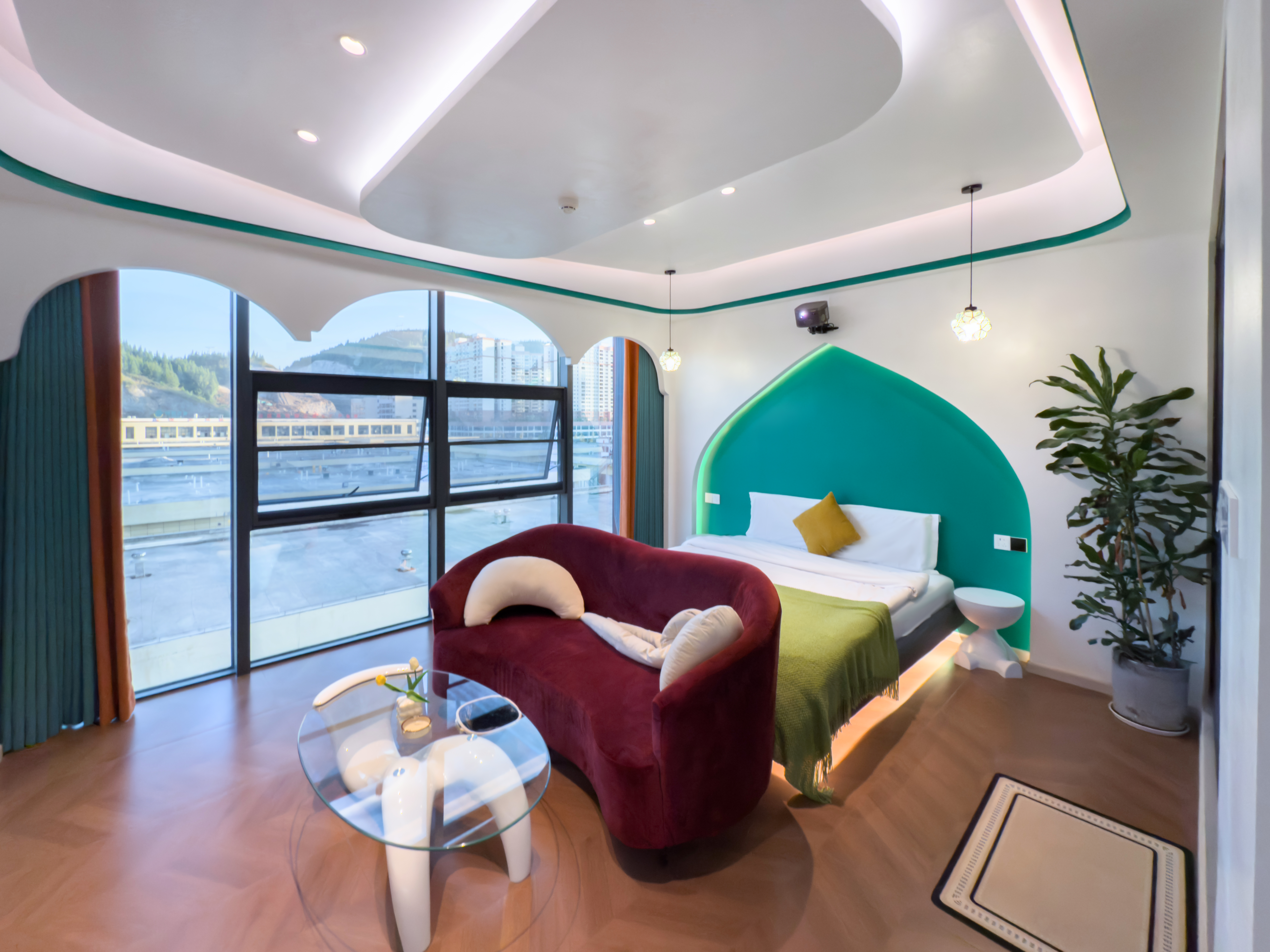 Yuansu Homestay沐雨居（冰箱·洗衣机·沙发·巨幕投影·智能客控）